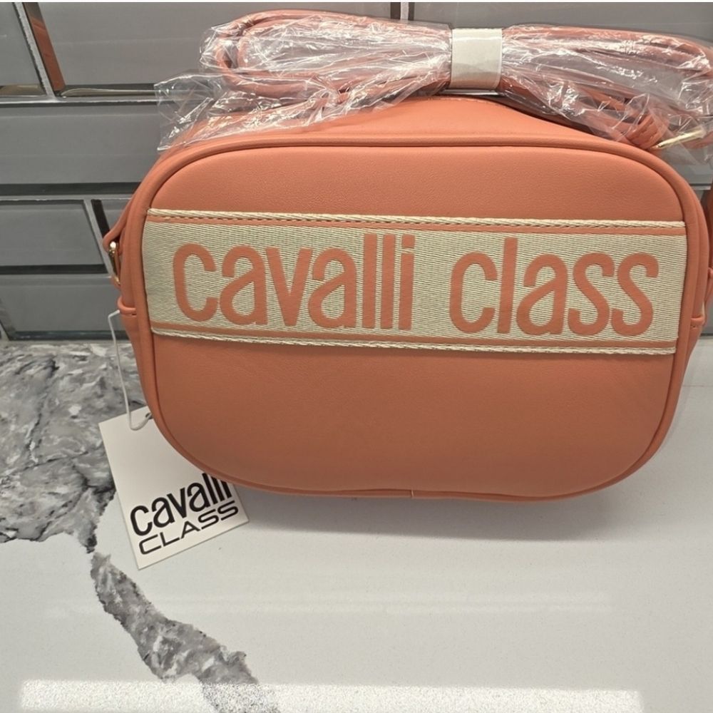 Cavalli Class Peach Crossbody Bag